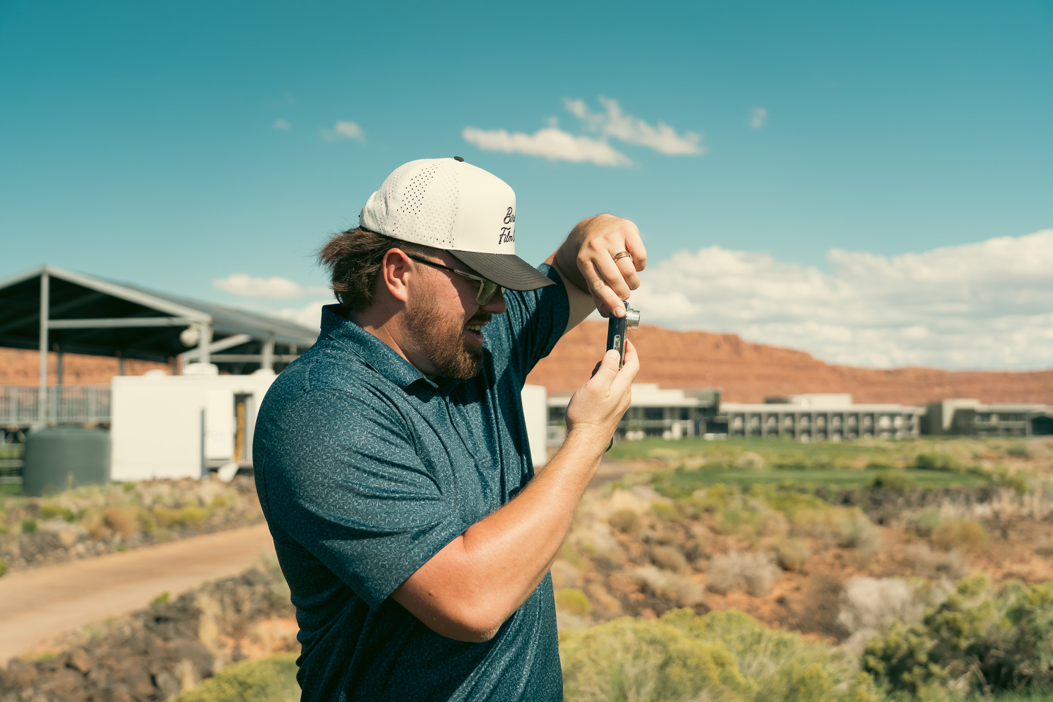 Golf round moment shot by Birdie Film Co.